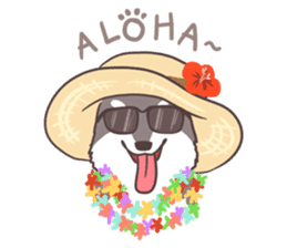 The husky gang sticker #7237004