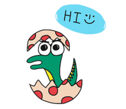 Jurassic Land sticker #7237328