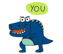 Jurassic Land sticker #7237330