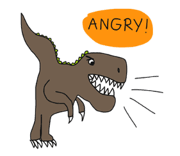 Jurassic Land sticker #7237333