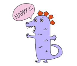 Jurassic Land sticker #7237344