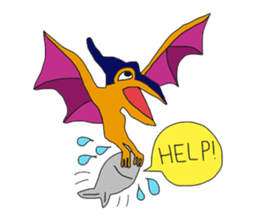 Jurassic Land sticker #7237346