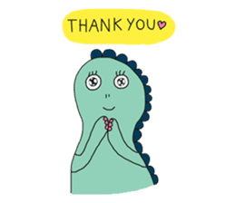 Jurassic Land sticker #7237360