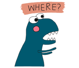 Jurassic Land sticker #7237365