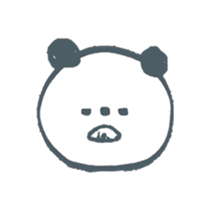 cool pandaSticker 2 sticker #7237369