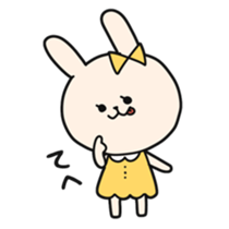 Maiden rabbit sticker sticker #7237497