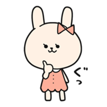 Maiden rabbit sticker sticker #7237498