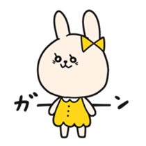 Maiden rabbit sticker sticker #7237507