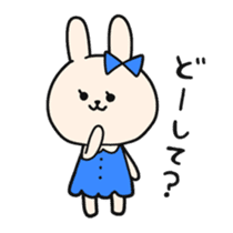 Maiden rabbit sticker sticker #7237510