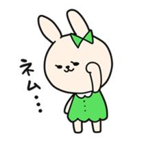 Maiden rabbit sticker sticker #7237515