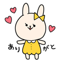 Maiden rabbit sticker sticker #7237518