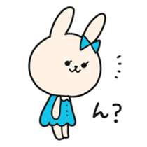 Maiden rabbit sticker sticker #7237521