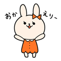 Maiden rabbit sticker sticker #7237526