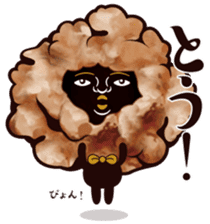 Fried chicken male sticker #7237609