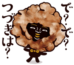 Fried chicken male sticker #7237612