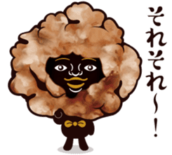 Fried chicken male sticker #7237616