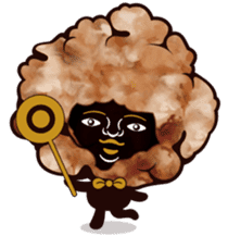 Fried chicken male sticker #7237618