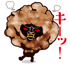 Fried chicken male sticker #7237627