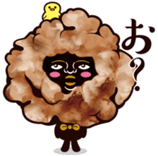 Fried chicken male sticker #7237632