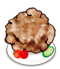 Fried chicken male sticker #7237633