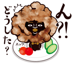 Fried chicken male sticker #7237634