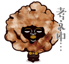 Fried chicken male sticker #7237638