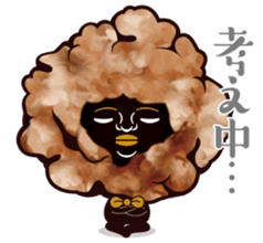 Fried chicken male sticker #7237638