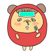 marukuma chan sticker #7237790