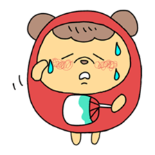 marukuma chan sticker #7237792