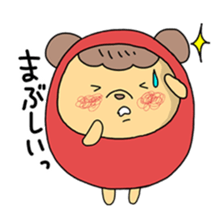 marukuma chan sticker #7237796