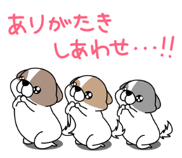 Shih Tzu's2 sticker #7237816