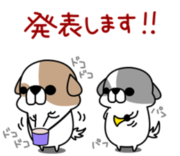 Shih Tzu's2 sticker #7237834