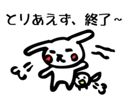 The last bird and rabbit sticker #7237981