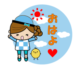 Girl that use the dialect sticker #7238008