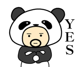 panda Poppa sticker #7238091