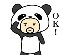 panda Poppa sticker #7238095