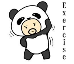 panda Poppa sticker #7238107