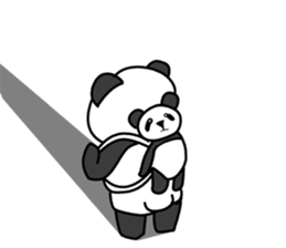 panda Poppa sticker #7238115