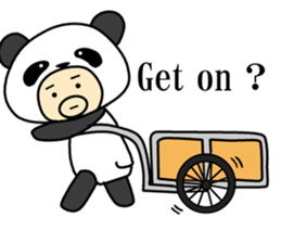 panda Poppa sticker #7238117