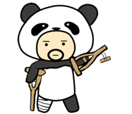 panda Poppa sticker #7238119