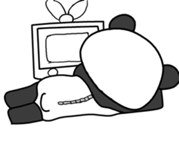 panda Poppa sticker #7238123