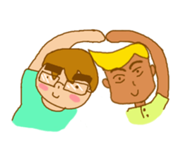 Kem and Kaao,intimate. sticker #7238165