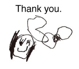 My daughter drew sticker #7238188