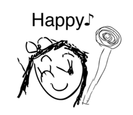 My daughter drew sticker #7238190