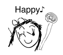 My daughter drew sticker #7238190