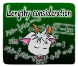 Goat of shade vol.5 (English) sticker #7238211