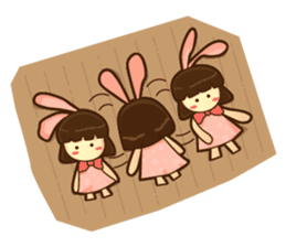 Yuri Chan Rabbit Gal sticker #7238289