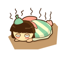 Yuri Chan Rabbit Gal sticker #7238296