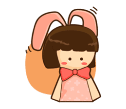 Yuri Chan Rabbit Gal sticker #7238299