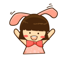 Yuri Chan Rabbit Gal sticker #7238300